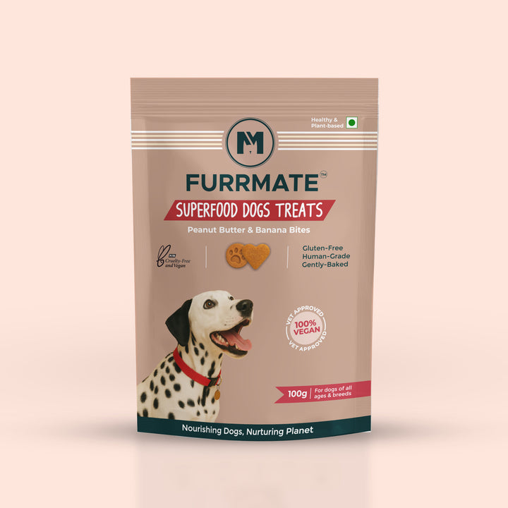 Vegan Treats (Peanut Butter & Banana Bites) 100g