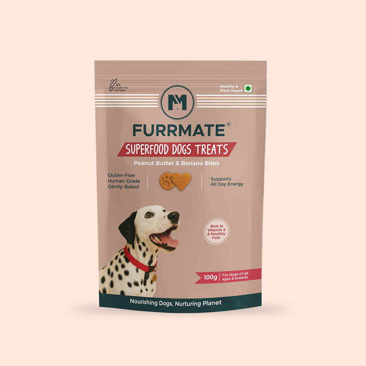 Veg Treats (Peanut Butter & Banana Bites) 100g